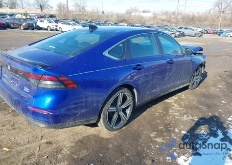 2023 Honda Accord Hybrid Sport z USA, uszkodzony, nr VIN 1HGCY2F5XPA020752